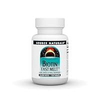 Algopix Similar Product 3 - Source naturals Biotin Fast Melt Hair
