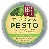 Algopix Similar Product 19 - BEAR POND FARM 3 Greens Pesto, 6.5 OZ
