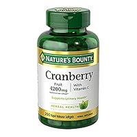 Algopix Similar Product 7 - Natures Bounty Cranberry with Vitamin