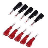 Algopix Similar Product 19 - JUNESUN 10 Pcs 4mm Male Retractable