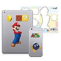 Algopix Similar Product 4 - Super Mario 6 Pack Mario Tech Decals