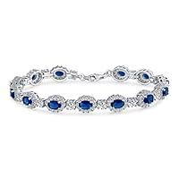 Algopix Similar Product 18 - Vintage Style Oval CZ Halo Fashion