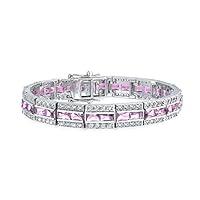 Algopix Similar Product 1 - Bling Jewelry Art Deco Style Pink and