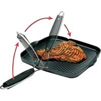 Algopix Similar Product 4 - Starfrit Grill Pan 10x10 wFoldable
