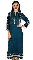 Algopix Similar Product 6 - Bimba Women Indian Designer Kurta Kurti