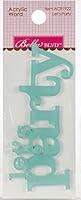 Algopix Similar Product 4 - Bella Blvd Acrylic Word Lets Party