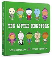 Algopix Similar Product 4 - Ten Little Monsters Board Book