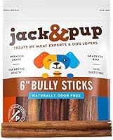 Algopix Similar Product 16 - JackPup 6inch Pizzle Sticks for Dogs