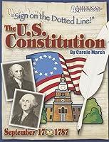 Algopix Similar Product 12 - US Constitution Sign on the Dotted
