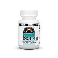 Algopix Similar Product 9 - Source Naturals Biotin Hair Skin and