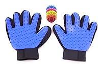 Algopix Similar Product 12 - Pet Grooming Glove for Dogs Cats Horses