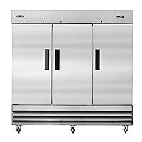 Algopix Similar Product 2 - KoolMore 82 3 Door Stainless Steel