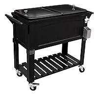 Algopix Similar Product 14 - Permasteel 80 Quart Portable Rolling