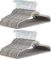 Algopix Similar Product 10 - Amazon Basics Slim Velvet NonSlip