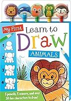 Algopix Similar Product 10 - My First Learn to Draw Animals Pencil